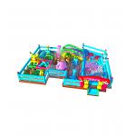 Varied Shapes Colorful Children Fun Park Inflatable Slide Bouncy for sale