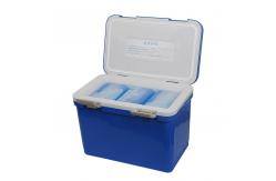 China Injection Molded Beverage Insulated Cool Box Tough And Durable 12L 420 * 240 * 300mm supplier