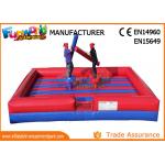 PVC Tarpaulin Inflatable Sports Games / Gladiator Duels Blow Up Jousting Arena for sale
