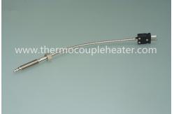 China Thermocouple Threaded Probe with Flexible Leads and Connectors supplier