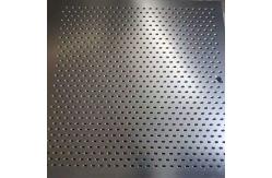 China Galvanized Round Hole Perforated Metal Mesh Plate 36 Width supplier