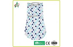 China BSCI Infant Sleeping Bag , 24x11'' Plush Swaddle Blanket supplier