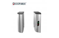 China Supermarket Gate Pedestrian Control Flap Barrier Gate With Card Reader supplier