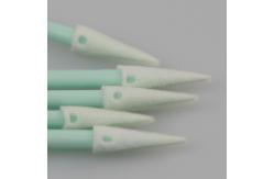 China TX750 Cleanroom Lint Free Foam Pointed Tip Sponge Swab Sharp Head Foam Swab supplier