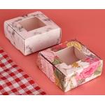 Customized Environmentally Friendly Packaging Paper Box Color Printing Bath Products Hat Packaging Box With Window for sale