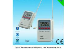 China White 0.2F H-9283 Room Thermometer With Alarm supplier