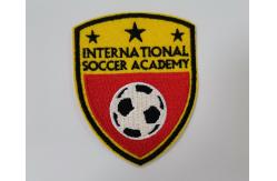 China Labels Embroidered Cloth Patches High Density Heat Transfer supplier