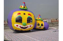 China Customized Inflatable Tunnel Maze / Pumpkin-Shaped Tunnel Games supplier