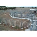 Round Tube 6ft Metal Livestock Fence Panels Heavy Duty Galvanized Corral for sale