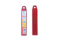 China Replace Snap Off Blade Knife 18mm 60 Degrees Angle 0.5mm supplier