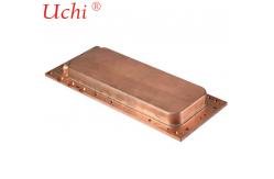 China CNC Machine Copper Foam Heat Sink Cold Plate Liquid Cooling supplier