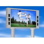 SMD3535 outdoor Led Message Board , P10mm Waterproof Led Curtain Video Wall for sale