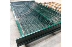 China 1.8m Height Yellow Powder Coated Canada Temporary Wire Mesh Fence supplier