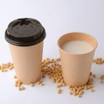 16oz Printing Disposable Paper Cup PMS Soyabean Milk Cup for sale
