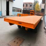 50 Tons Heavy Duty Transfer Cart For Material Handling Wireless Remote Control