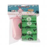 Hallupets Disposable Dog Poop Bags / Eco Friendly Poop Bags Bulk for sale
