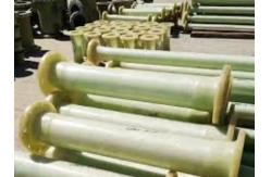 China High Thermal Resistant FRP Round Tube Air Duct Pipe For Environment Protection supplier
