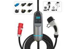 China 5m Portable EV Charger with LED Display and Over Current Safety Protection supplier