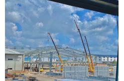 China Construction Q235 Q345 QHHK Prefab Warehouse Buildings Prefabricated Industrial Steel Structure Warehouse supplier