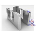 Fully Automatic RFID Speed Security Access Gates Stainless Steel High Baffle For Airport for sale