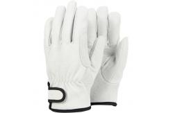 China Safety leather Work Gloves Making Machine Construction Labor Hand Protection Gloves supplier