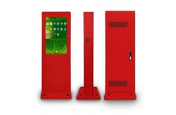 China Interactive  Windows 10 32 Sunlight Readable Digital Signage Red supplier