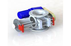 China 30L Small Rotary Airlock Valve Material Control Air Lock Rotary Valve supplier