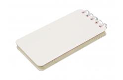 China White Kraft Custom Spiral Bound Notebook Hardcover Offset Printing 80gsm supplier