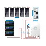 Sunpok 5kw 15kw 20kw Hybrid Solar System Kit Home Solar Storage System Solution for sale