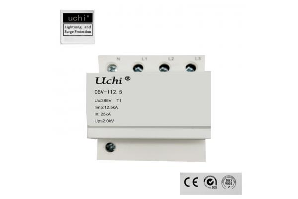 3 Phase 30kA Iimp Surge Protection Device SPD Lower Protection Level
