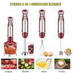 Multifun Smart Stick Immersion Blender 5-In-1 9 Speeds Ergonomic Handle for sale