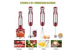 China Multifun Smart Stick Immersion Blender 5-In-1 9 Speeds Ergonomic Handle supplier
