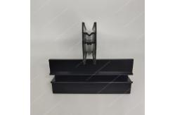 China Black Heat Insulation Strip Customized Length Customized Width For Industrial Usage supplier