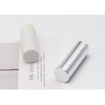 Snap Gloss Lipstick Tube Aluminum Empty Shiny Silver 3.5g for sale
