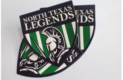 China TPU Badges Custom Clothing Patches Embossed With 3D Effect Logo supplier