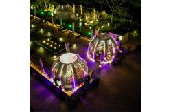 China Dome Bubble Tent House Height 2.8m With PC Aluminium Material supplier