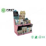Customized CMYK Printed PDQ Display Recyclable Paper Cardboard Counter Display Stand