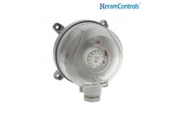 China 1.5A Air Differential Pressure Switches , 10 KPa DP Switch In Hvac supplier