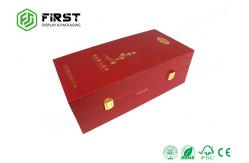China Good Printing Handmade Cardboard Boxes Wine Packaging Rigid Gift Packaging Box supplier