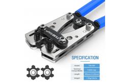 China Portable Durable Cable Crimping Tool For Copper Lugs 6mm2-50mm2 supplier