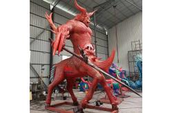 China Large Realistic Animatronic Animals Ancient Chinese Mythical Creatures Chi You supplier