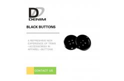 China Black Fancy ing Buttons , Electroplating Bulk Craft Buttons Nickel Free supplier