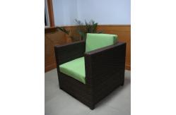 China 4pcs PE wicker pool furntiure supplier