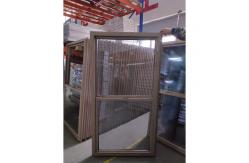 China Tudor Home UPVC PVC Aluminium Windows Single Hung With Mesh supplier