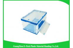 China Stackable Collapsible Plastic Containers Convenience Transport 600 * 400 * 88mm supplier