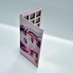 Custom Brand Cosmetics Packaging Eyeshadow Box with Mirror for sale