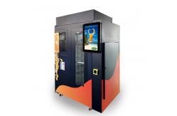 China CE 330ml  Cold Pressed Juice Soft Drink Vending Machine With Cleaning System supplier