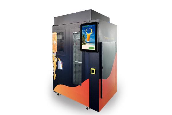 CE 330ml Cold Pressed Juice Soft Drink Vending Machine With Cleaning System