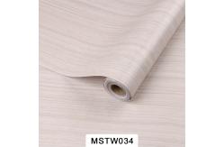 China 2m 3m 5m 10m Roll Wood Grain Wallpaper Moisture Proof Self Stick Wallpaper supplier