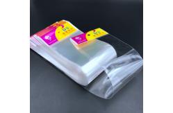 China Clear PP OPP BOPP Self Adhesive Seal Plastic Bags Custom Printed supplier